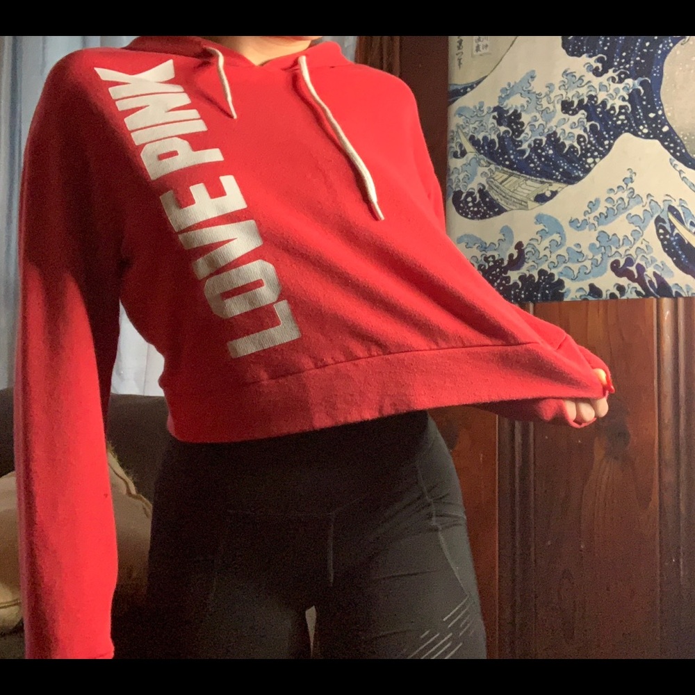 Cropped hoodie